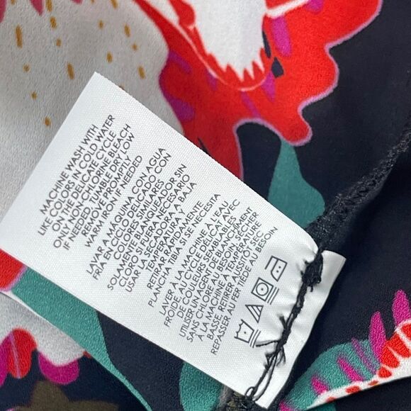 Cabi Floral Print Hibiscus Sleeveless Blouse Style 5543 Sz S - Picture 8 of 8